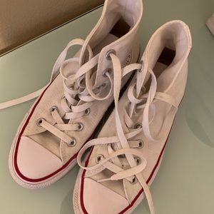 White high top converse